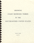 Growing Coast Redwood Timber in the Southeastern United States - Cover